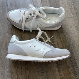BIRDIES The Roadrunner Sneaker White/Grey Size 7.5 Women’s